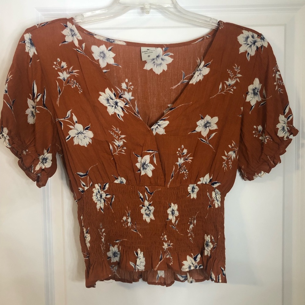Floral Crop Top